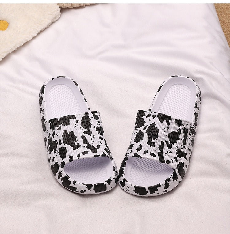 Zapatillas de casa mujer con estampado de leopardo - Malika