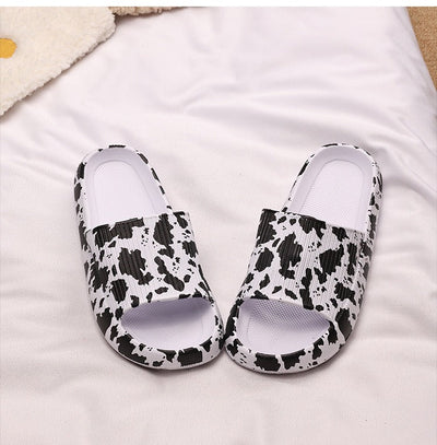 Zapatillas de casa mujer con estampado de leopardo - Malika