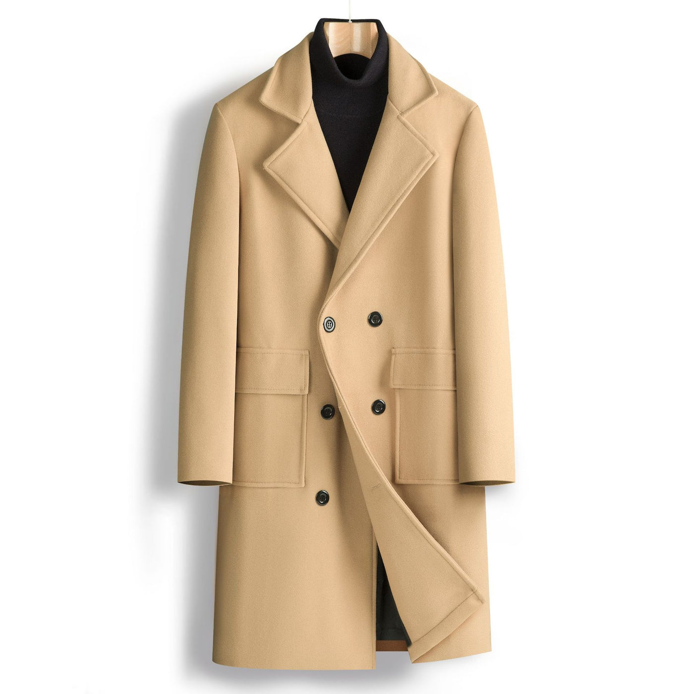 Abrigo de lana elegante para hombre - Henrik