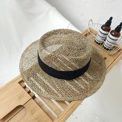 Buckethat moda panamá para mujeres chic