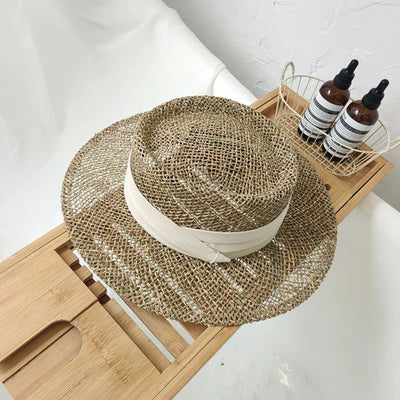 Buckethat moda panamá para mujeres chic