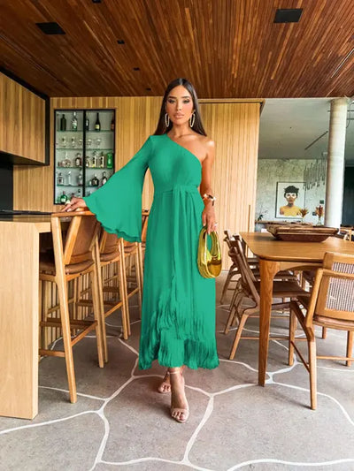 Lucy - Vestido de moda con flecos
