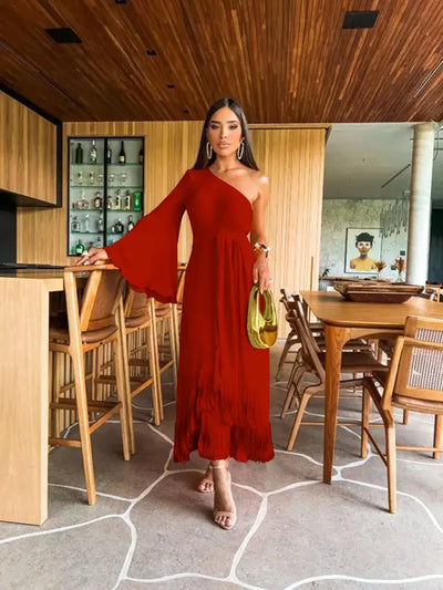 Lucy - Vestido de moda con flecos