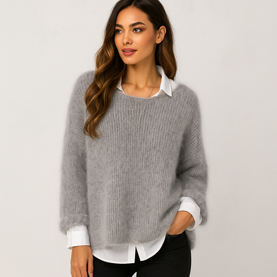 Suéter de mujer suave tipo mohair - Larissa