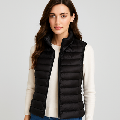 Chaleco acolchado para mujer ligero moderno - Lydiane