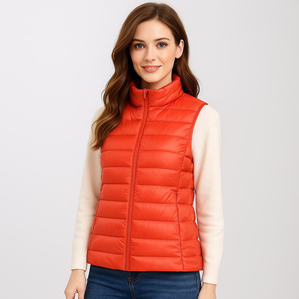 Chaleco acolchado para mujer ligero moderno - Lydiane