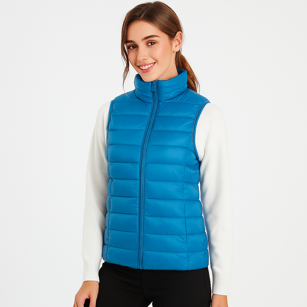 Chaleco acolchado para mujer ligero elegante - Thalinne