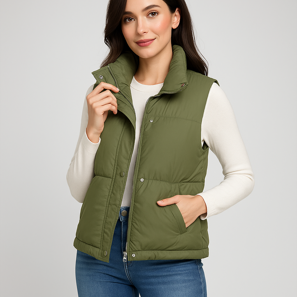 Chaleco acolchado para mujer casual elegante - Norenne