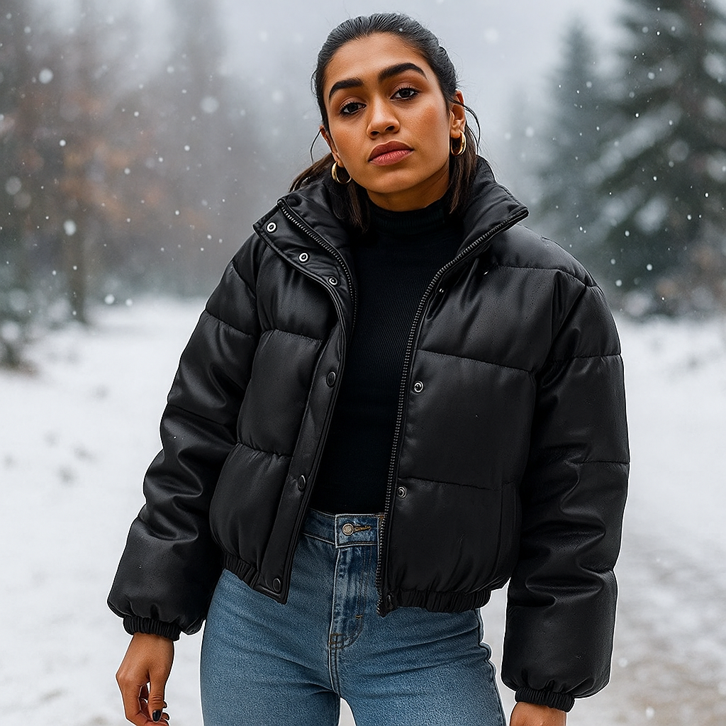 Chaqueta acolchada mujer estilo urbano - Duna