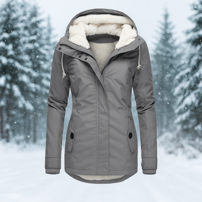 Abrigo acolchado de invierno con forro calido - Stephanie