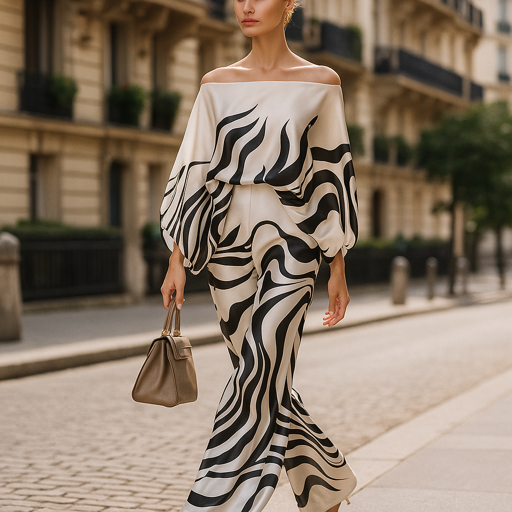 Conjunto para mujer estilo asimétrico - Lioren