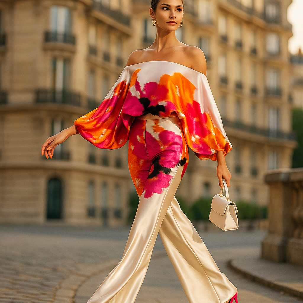 Conjunto para mujer estilo asimétrico - Lioren