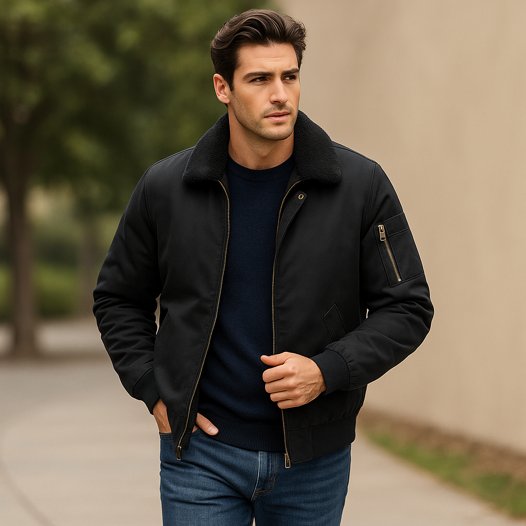 Cazadora para hombre efecto bomber - Dorevelle