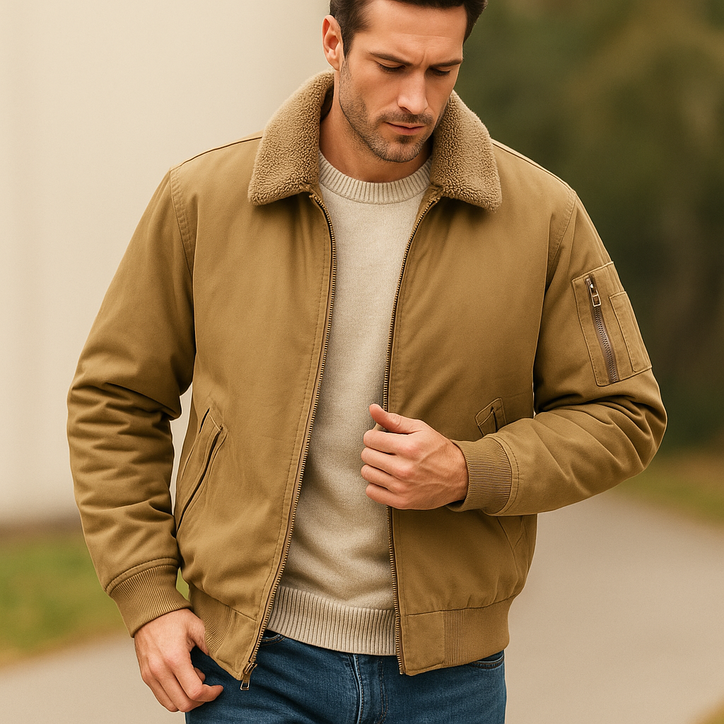 Cazadora para hombre efecto bomber - Dorevelle