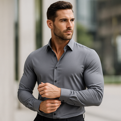 Camisa para hombre de corte ajustado - Emeric