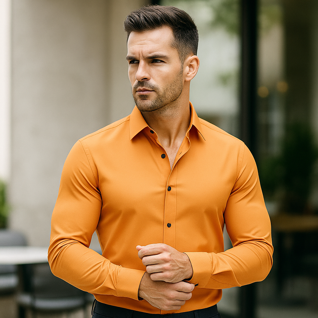 Camisa para hombre de corte ajustado - Emeric