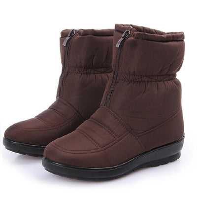 Botas acolchadas para mujer impermeables con suela antideslizante - Zara