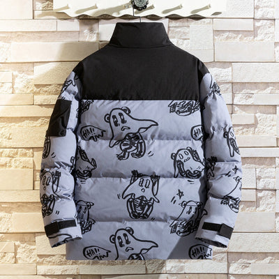 Chaqueta acolchada estampada - Mauro