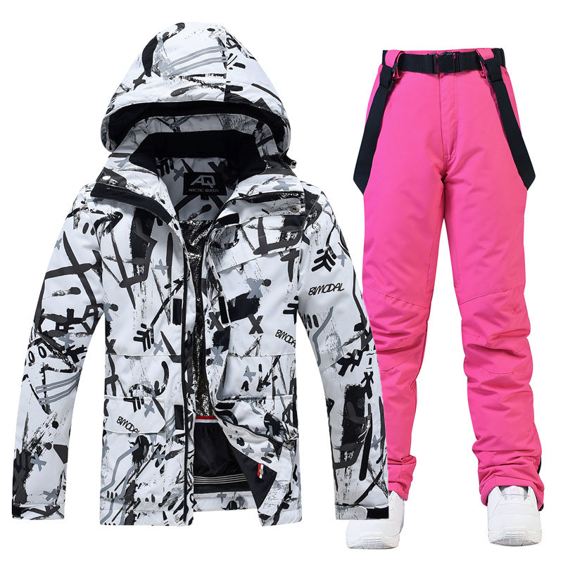 Conjunto de esquí unisex impermeable y cortaviento - Nivor