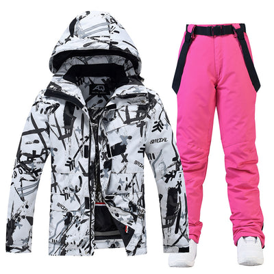 Conjunto de esquí unisex impermeable y cortaviento - Nivor