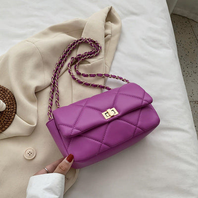 Bolso acolchado con cadena - Noelia