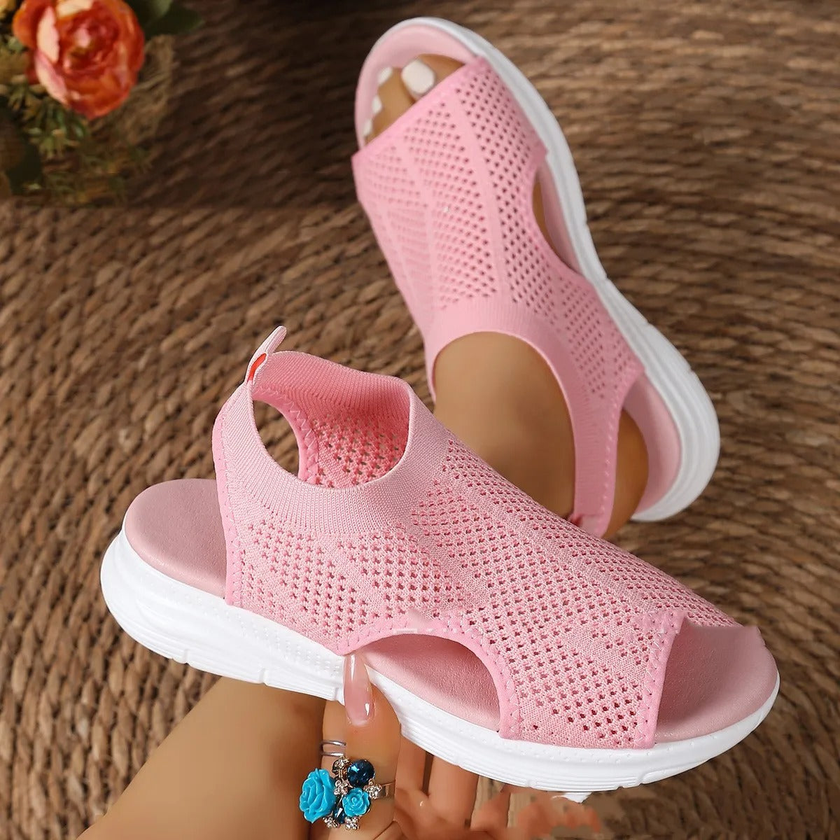 Sandalias deportivas para mujer con tejido transpirable estilo casual - Natalia