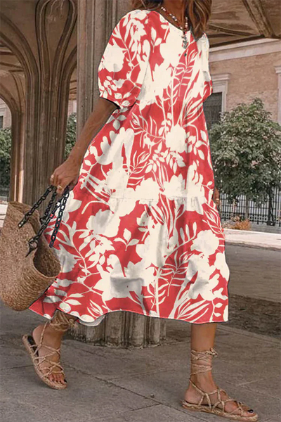 Vestido con falda de vuelo ideal para un look femenino y romántico