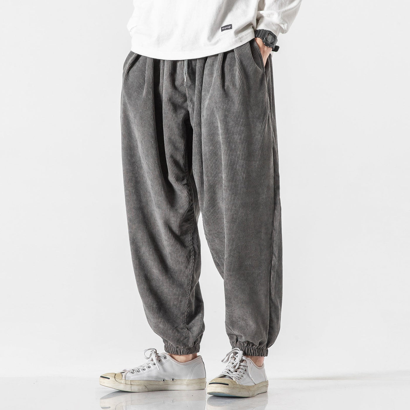 Pantalon hombre pana holgado - Marcus