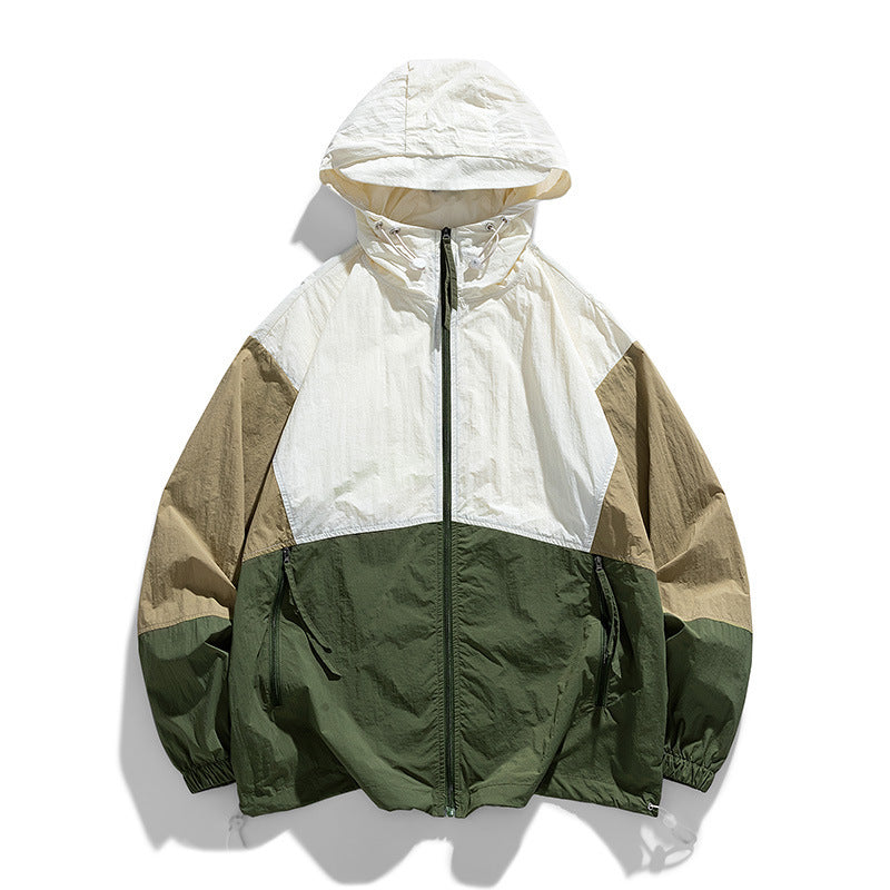 Chaqueta ligera con capucha - Enzo