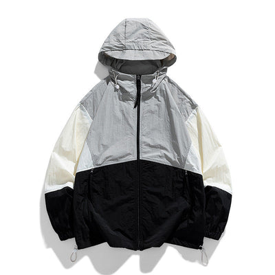 Chaqueta ligera con capucha - Enzo