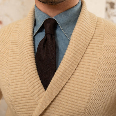Cardigan premium de punto para hombre - Lizandro