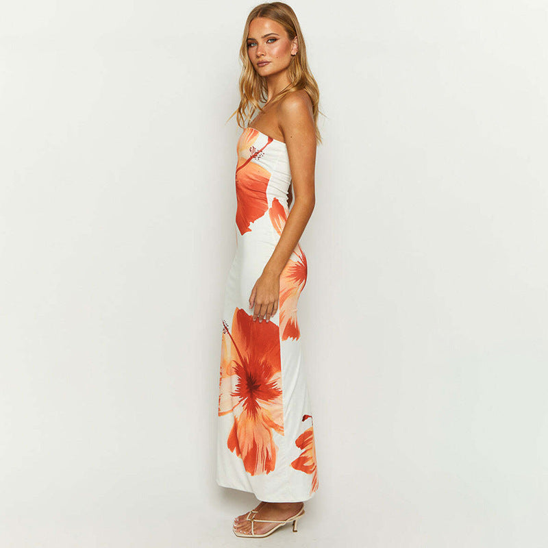 Blossom Elegance - Maxi Vestido