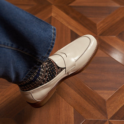 Mocasines hombre cuero genuino estilo clásico - Whitmore