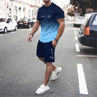 Conjunto deportivo hombre tejido transpirable estilo urbano moderno - Mauro
