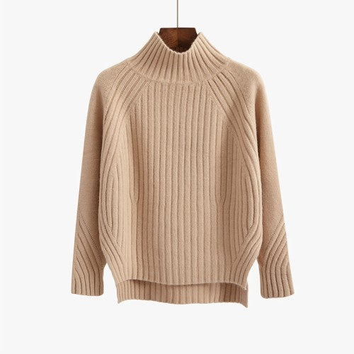 Sueter de punto para mujer de cuello alto - Maelle