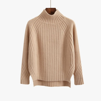 Sueter de punto para mujer de cuello alto - Maelle
