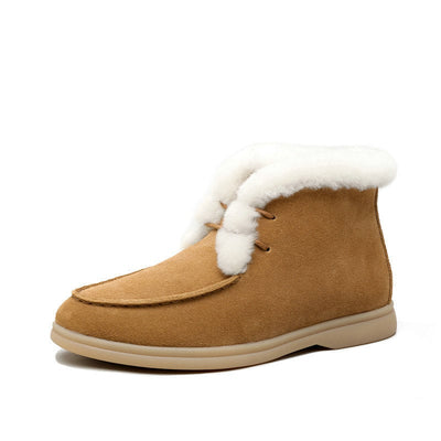 Botas para mujer efecto gamuza invierno - Lena