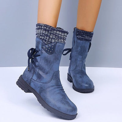 Pia - Botas de nieve con cordones