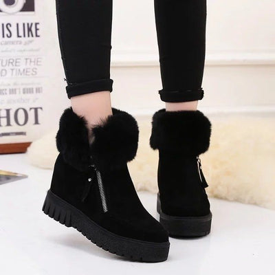 Bibi - Botas de nieve cortas con tacón integrado