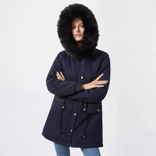 Zuna - Parka de algodón para mujer