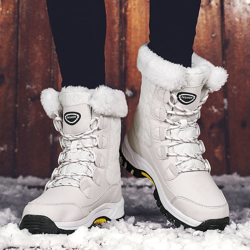 Botas de nieve para mujer con forro y suela antideslizante - Ana