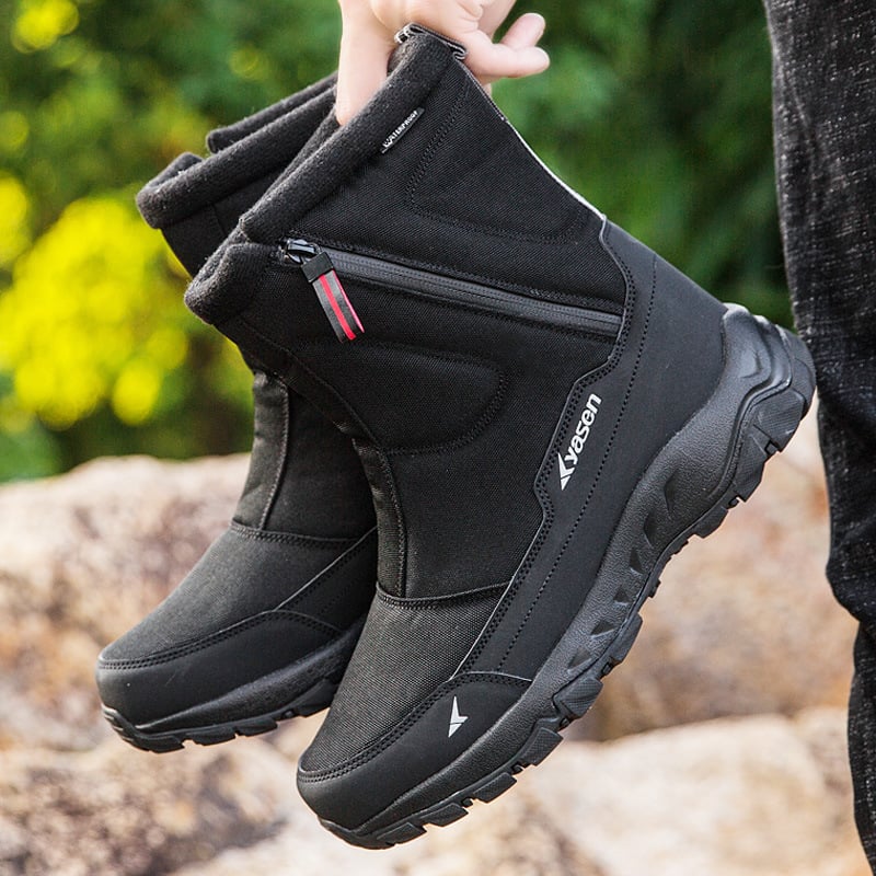 Botas impermeables para hombre con cierre lateral y suela antideslizante - Rayan