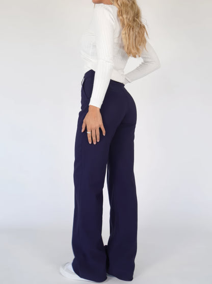 Helga - Cómodo pantalón de pierna ancha