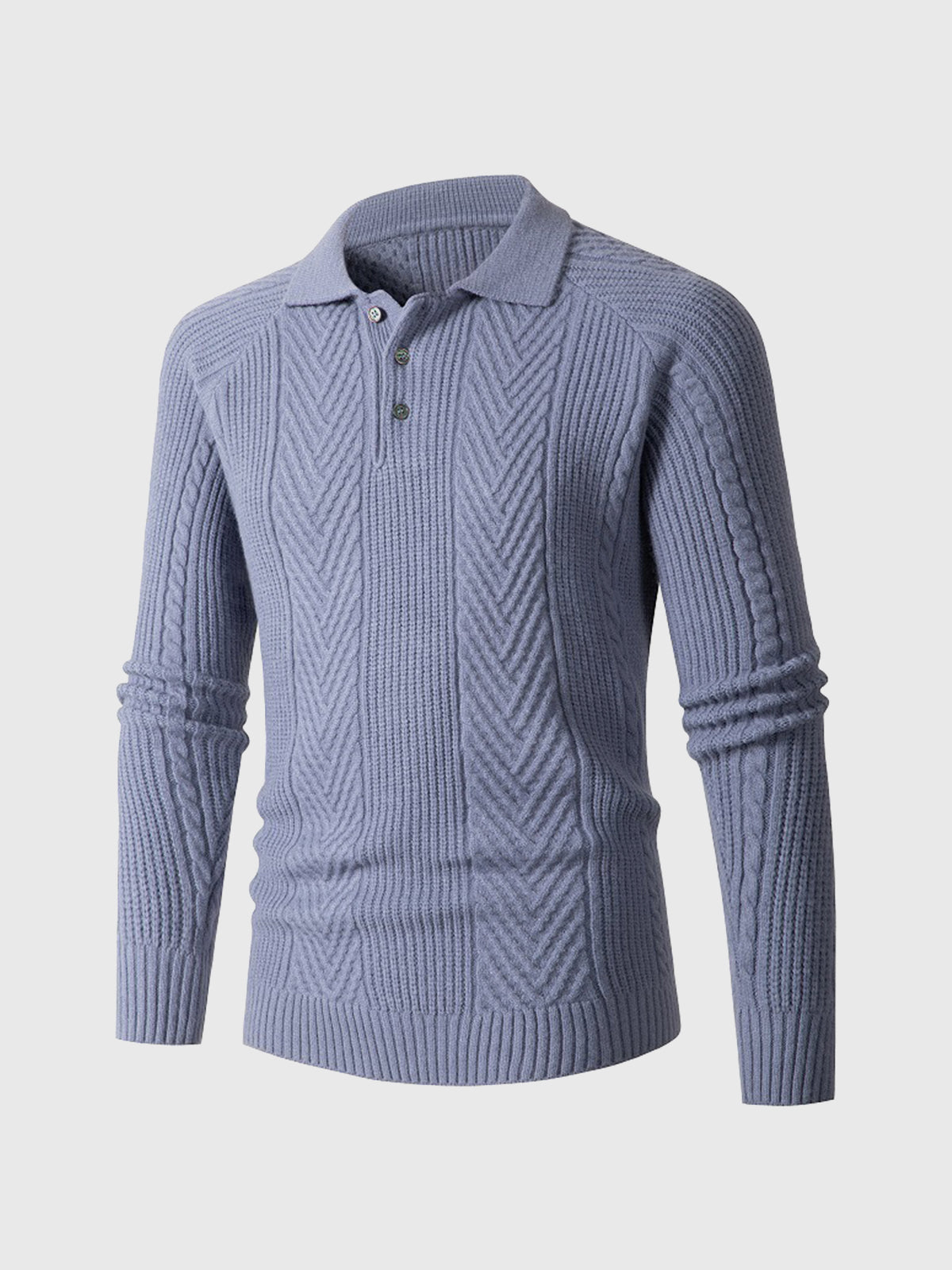 Suéter Henley Polo