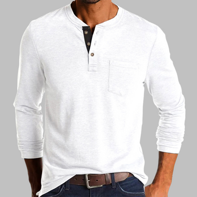 Tobias - Cómoda camisa abotonada para hombre