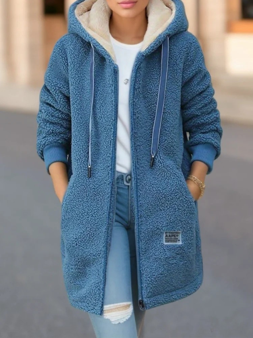 Sudadera mujer con capucha - Perla