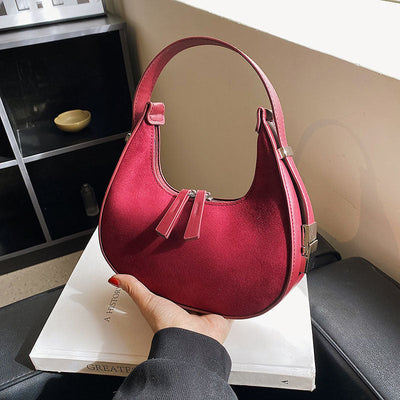 Bolso de hombro mate estilo frances - Solenne