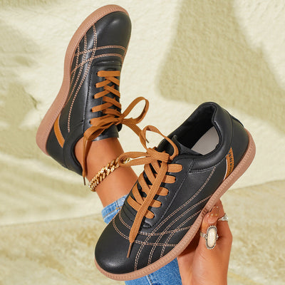 Dsjala - Zapatillas retro con cordones