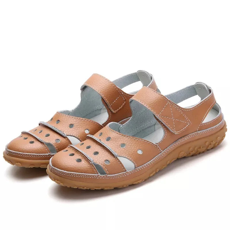Mila - Sandalias ortopédicas de primavera con cómodo cierre de velcro