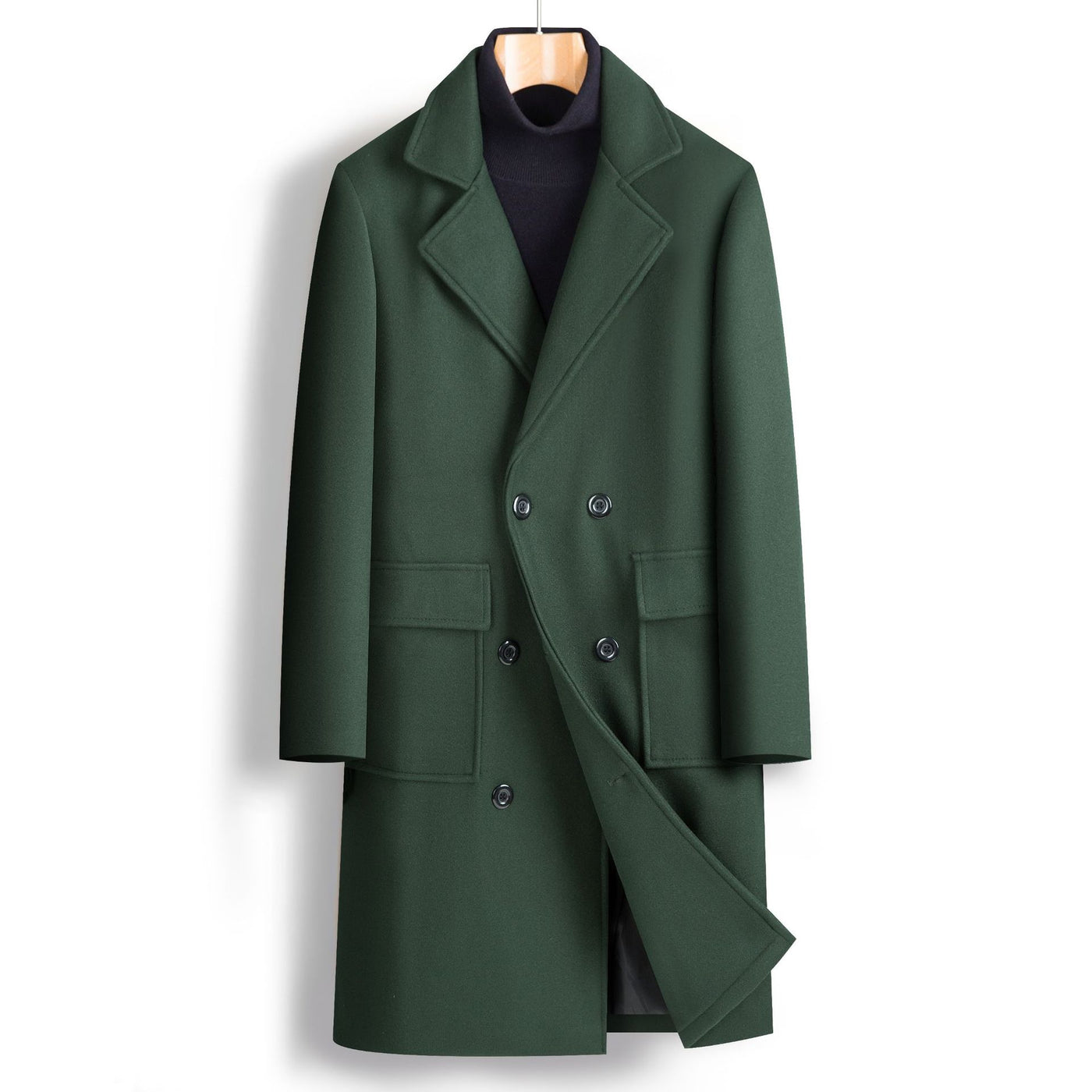 Abrigo de lana elegante para hombre - Henrik